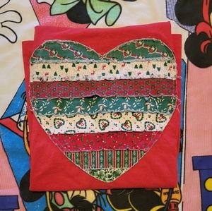 screen stars patch worked shirt